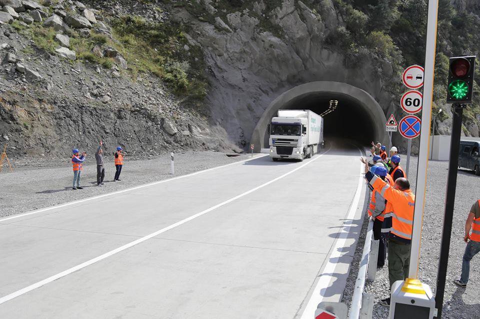 New, nearly 2-km tunnel opens in Dariali Gorge